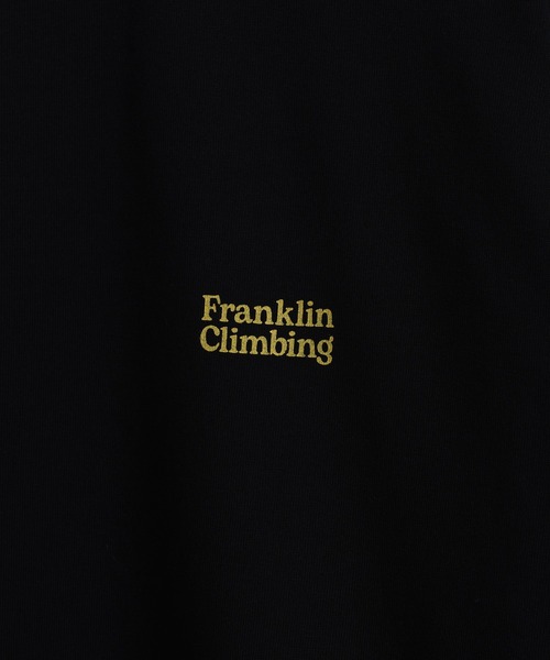 Franklin Climbing（フランクリンクライミング）の「【Franklin Climbing】カヌーバックロゴプリントテック半袖Tee（Tシャツ/カットソー・メンズ・ホワイト/ブラック/オレンジ/ライトグレー・MEDIUM/X-LARGE/LARGE）」の14枚目の写真