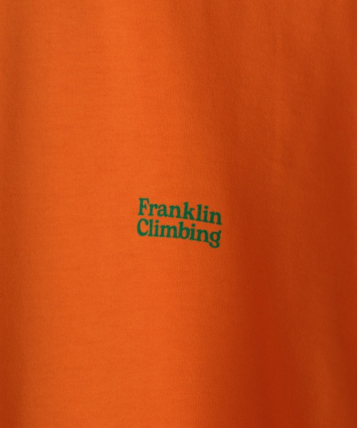 Franklin Climbing（フランクリンクライミング）の「【Franklin Climbing】カヌーバックロゴプリントテック半袖Tee（Tシャツ/カットソー・メンズ・ホワイト/ブラック/オレンジ/ライトグレー・MEDIUM/X-LARGE/LARGE）」の18枚目の写真