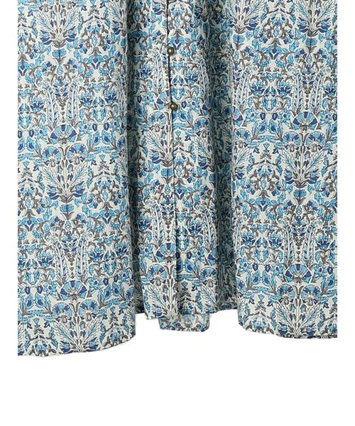 CRAFT STANDARD BOUTIQUE(クラフトスタンダードブティック)の「インド綿アラベスク柄ワンピース(ワンピース・レディース・グリーン/ブルー・FREE)」の21枚目の写真