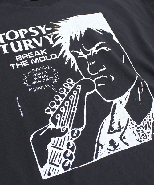 RNA(アールエヌエー)の「M2245 パンクスメガBIG T(Tシャツ/カットソー・レディース・ブラック/ホワイト/ライム・MEDIUM)」の16枚目の写真