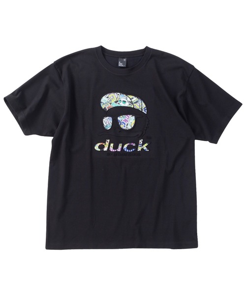 B ONE SOUL(ビーワンソウル)の「b-one-soul ビーワンソウル DUCK DUDEエンボス半袖Tシャツ 大きいサイズ ビッグシルエット オーバーサイズ(Tシャツ/カットソー・メンズ・ブラック/ホワイト・6L/5L/4L/3L)」の1枚目の写真