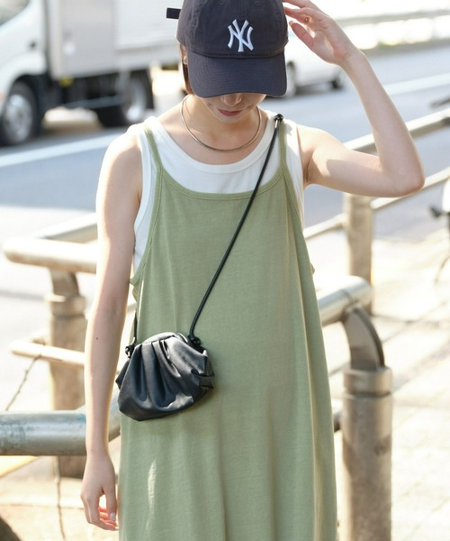 CIAOPANIC TYPY（チャオパニックティピー）の「■【WEB限定】クロップドTEE付きワンピース（ワンピース・レディース・カーキ/グレー系その他/ブラック・ONE SIZE）」の15枚目の写真