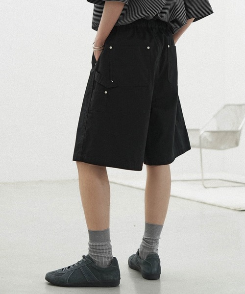 WYM LIDNM(ウィム バイ リドム)の「UTILITY WIDE SHORTS(その他パンツ・メンズ・ナチュラル/アッシュブラウン/チャコール・S/L/M)」の10枚目の写真