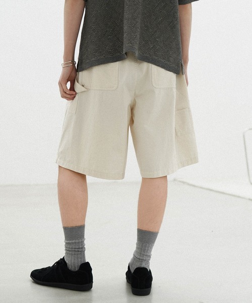 WYM LIDNM(ウィム バイ リドム)の「UTILITY WIDE SHORTS(その他パンツ・メンズ・ナチュラル/アッシュブラウン/チャコール・S/L/M)」の18枚目の写真