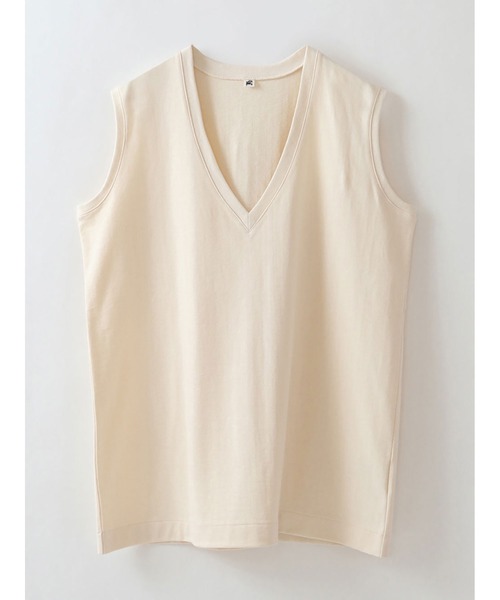 HER.（ハー）の「Ｖネックプルオーバー（Tシャツ/カットソー・レディース・ブラック/ベージュ/オフホワイト・フリー）」の18枚目の写真