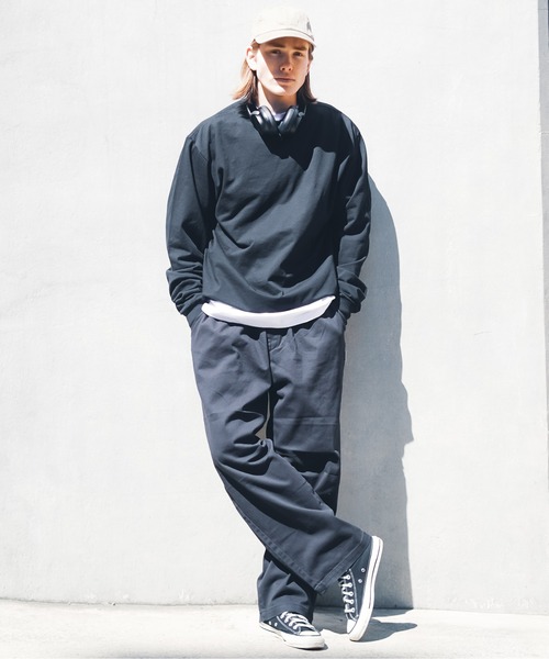 SHAKA WeAR（シャカウェア）の「【SHAKA WEAR/シャカウェア】 7.5 OZ MAX HEAVYWEIGHT LONGSLEEVE　MAXHVY_L_S　ヘビーウェイト ロンT（Tシャツ/カットソー・メンズ・ブラック/ホワイト・SMALL/MEDIUM/LARGE/X-LARGE/XX-LARGE）」の10枚目の写真