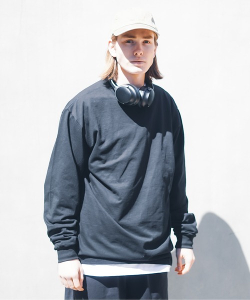 SHAKA WeAR（シャカウェア）の「【SHAKA WEAR/シャカウェア】 7.5 OZ MAX HEAVYWEIGHT LONGSLEEVE　MAXHVY_L_S　ヘビーウェイト ロンT（Tシャツ/カットソー・メンズ・ブラック/ホワイト・SMALL/MEDIUM/LARGE/X-LARGE/XX-LARGE）」の11枚目の写真