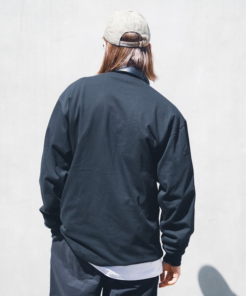SHAKA WeAR（シャカウェア）の「【SHAKA WEAR/シャカウェア】 7.5 OZ MAX HEAVYWEIGHT LONGSLEEVE　MAXHVY_L_S　ヘビーウェイト ロンT（Tシャツ/カットソー・メンズ・ブラック/ホワイト・SMALL/MEDIUM/LARGE/X-LARGE/XX-LARGE）」の13枚目の写真