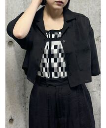 MURUA | 【SET UP対応】オープンカラーシアーシャツ(シャツ/ブラウス)