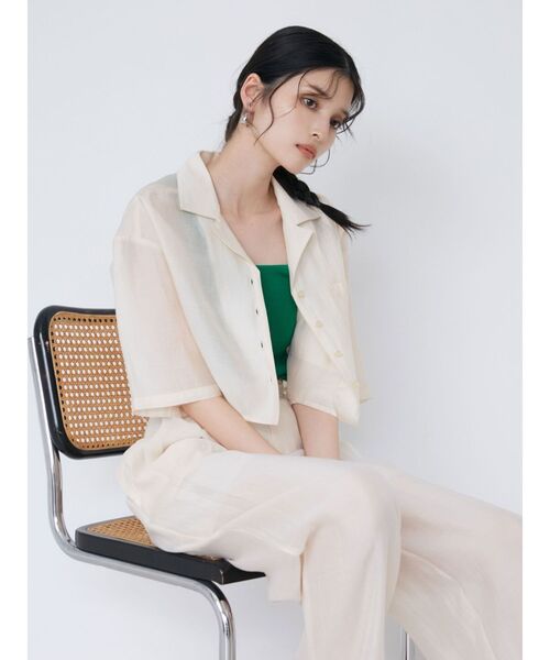 MURUA セットアップ レースシアージャケット【セットアップ着用可】【WEB限定