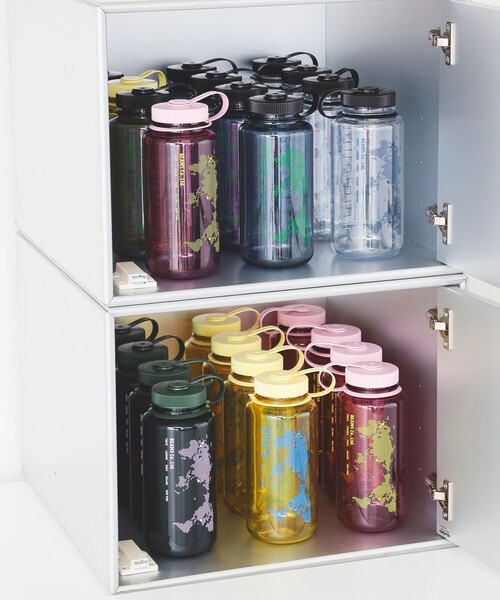 NALGENE（ナルゲン）の「【別注】nalgene × bPr BEAMS / Tritan 広口1.0L ボトル 2024（水筒・メンズ・グリーン系その他/イエロー/クリア/グレー/パープル系その他・ONE SIZE）」の6枚目の写真