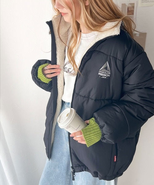 アウター早割り15000→さらにフォロ割しますコメントしてネꕤ︎︎·͜· Java ブルゾン アウター 「JaVaジャバコラボ」こなれ感をプラス