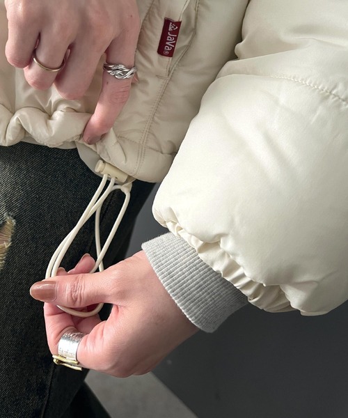 JUDY 刺繍入りホワイトジップアップジャケット JUDY 刺繍入りホワイトジップアップジャケット JUDY 刺繍入りホワイト