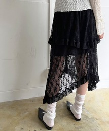Jewelobe | イレヘムレースフリルスカート(スカート)