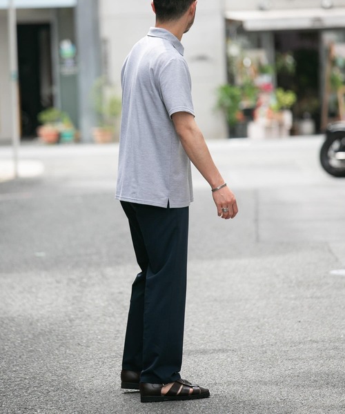 URBAN RESEARCH ROSSO MEN（アーバンリサーチロッソメン）の「『XLサイズあり』ハイパフォーマンス鹿の子ポロシャツ（ポロシャツ・メンズ・ブラック/カーキ/グレー/ブルー系その他/ネイビー/ブラウン/ホワイト・SMALL/MEDIUM/LARGE/X-LARGE）」の16枚目の写真