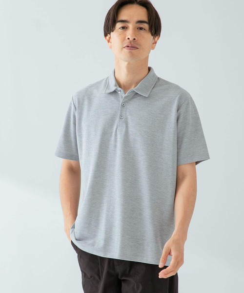 URBAN RESEARCH ROSSO MEN（アーバンリサーチロッソメン）の「『XLサイズあり』ハイパフォーマンス鹿の子ポロシャツ（ポロシャツ・メンズ・ブラック/カーキ/グレー/ブルー系その他/ネイビー/ブラウン/ホワイト・SMALL/MEDIUM/LARGE/X-LARGE）」の20枚目の写真