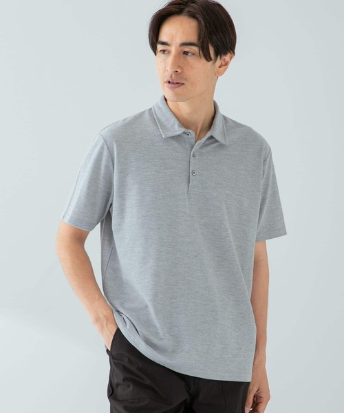 URBAN RESEARCH ROSSO MEN（アーバンリサーチロッソメン）の「『XLサイズあり』ハイパフォーマンス鹿の子ポロシャツ（ポロシャツ・メンズ・ブラック/カーキ/グレー/ブルー系その他/ネイビー/ブラウン/ホワイト・SMALL/MEDIUM/LARGE/X-LARGE）」の21枚目の写真