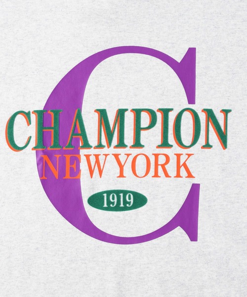 Champion(チャンピオン)の「【Champion】NYプリントT(Tシャツ/カットソー・メンズ・グレー/ホワイト/ブラック・L/XL/M)」の8枚目の写真