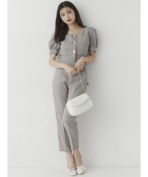 RESEXXY（リゼクシー）の「ベルトポイントデザインミュール（スリッポン・レディース・ブラック/アイボリー・SMALL/MEDIUM/LARGE）」の8枚目の写真