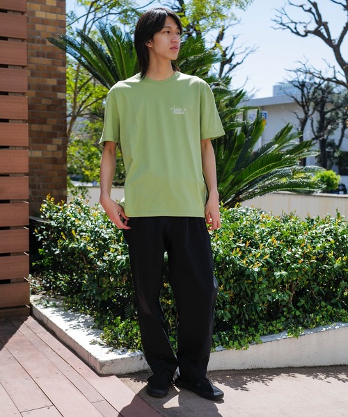 BANKS（バンクス）の「DESIGN TEE/BANKS(バンクス)スタンダードシルエットワンポイントバックプリント半袖カットソー（Tシャツ/カットソー・メンズ・グリーン系その他/オフホワイト・LARGE/MEDIUM/X-LARGE）」の8枚目の写真