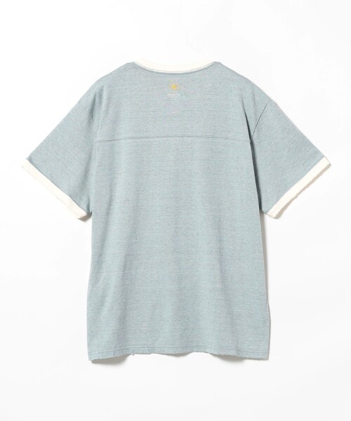FACCIES(ファチーズ)の「FACCIES / TOP MELANGE NUMBERRING TEE(Tシャツ/カットソー・メンズ・ライトブルー・M/L)」の4枚目の写真