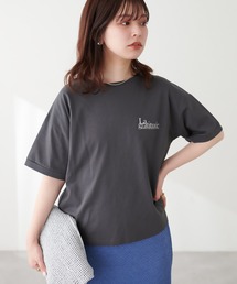 <サスティナ>オーガビッツ袖口ロールUP半袖Tシャツ