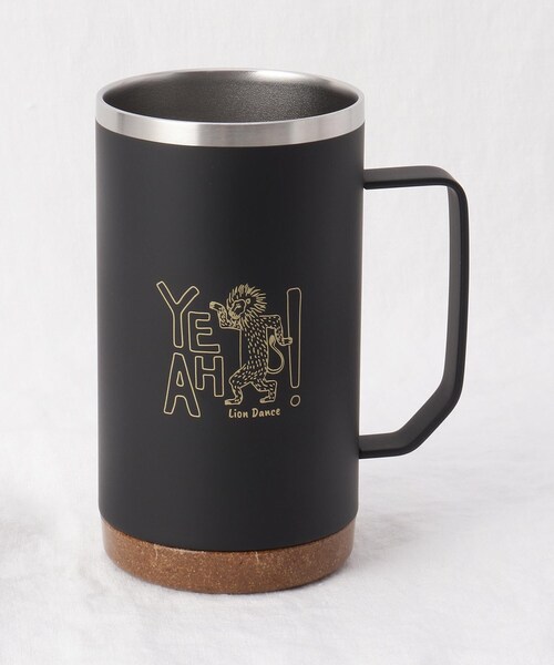 212 KITCHEN STORE(トゥワントゥキッチンストア)の「ビアジョッキ ライオンダンス BK(グラス/マグカップ/タンブラー・レディース・その他・00)」の4枚目の写真