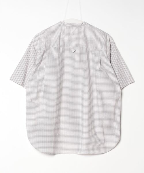 【MHL,】COTTON GRAPH CHECKシャツ Ⅱ ゆったり MHL.（エムエイチエル）の「COTTON GRAPH CHECK（シャツ