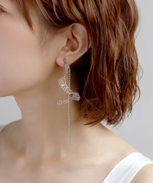 ANEMONE（アネモネ）の「スパイラルロングビジューイヤリング[Hanayome]（イヤリング）」