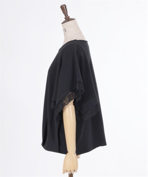 axes femme（アクシーズファム）の「ハンカチスリーブプルオーバー（Tシャツ/カットソー・レディース・ミント/ホワイト/ブラック・FREE）」の17枚目の写真