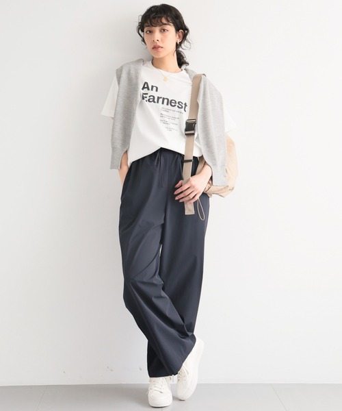 BARNYARDSTORM(バンヤードストーム)の「BARNYARDSTORM / グラフィックシルケットT(Tシャツ/カットソー・レディース・ホワイト/オフホワイト/ブラック・FREE)」の12枚目の写真