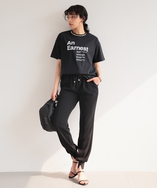BARNYARDSTORM(バンヤードストーム)の「BARNYARDSTORM / グラフィックシルケットT(Tシャツ/カットソー・レディース・ホワイト/オフホワイト/ブラック・FREE)」の18枚目の写真