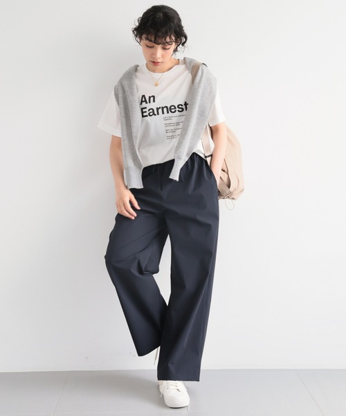 BARNYARDSTORM(バンヤードストーム)の「BARNYARDSTORM / グラフィックシルケットT(Tシャツ/カットソー・レディース・ホワイト/オフホワイト/ブラック・FREE)」の21枚目の写真