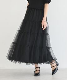 earth music&ecology（アースミュージックアンドエコロジー）の「チュールバルーンスカート（スカート・レディース）」