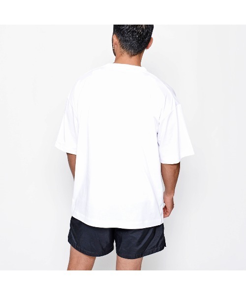 Sunny Smith(サニースミス)の「【サニースミス/sunnysmith】ヘビーオンスChampion Plating Cool & Sweat Protect(CP)(Tシャツ/カットソー・メンズ・オフホワイト/ブラック/チャコール・M/L)」の8枚目の写真