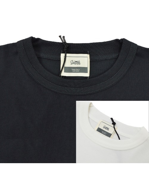 Sunny Smith(サニースミス)の「【サニースミス/sunnysmith】ヘビーオンスChampion Plating Cool & Sweat Protect(CP)(Tシャツ/カットソー・メンズ・オフホワイト/ブラック/チャコール・M/L)」の10枚目の写真