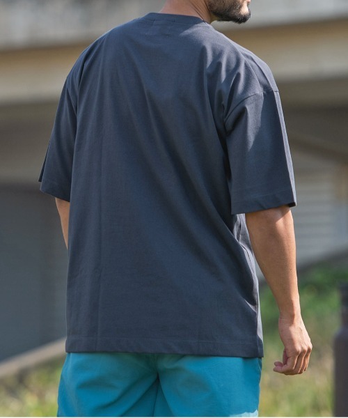Sunny Smith(サニースミス)の「【サニースミス/sunnysmith】ヘビーオンスChampion Plating Cool & Sweat Protect(CP)(Tシャツ/カットソー・メンズ・オフホワイト/ブラック/チャコール・M/L)」の18枚目の写真