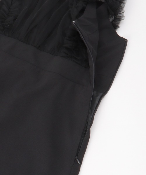 【セール】チュールフリルワンピース(ワンピース)|notch.(ノッチ) 【セール】チュールフリルワンピース(ワンピース)|notch.(ノッチ)