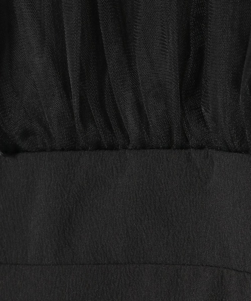 【セール】チュールフリルワンピース(ワンピース)|notch.(ノッチ) 【セール】チュールフリルワンピース(ワンピース)|notch.(ノッチ)