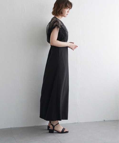 【セール】チュールフリルワンピース(ワンピース)|notch.(ノッチ) 【セール】チュールフリルワンピース(ワンピース)|notch.(ノッチ)