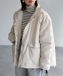 Riberry | マルチポケット中綿ミドルナイロンダウン(ダウンジャケット/コート)