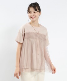 GLOBAL WORK Smile Seed Store | アソートドッキングTシャツ半袖/138929(Tシャツ/カットソー)