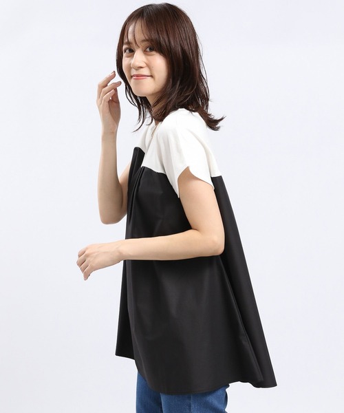 GLOBAL WORK Smile Seed Store(グローバルワーク スマイルシードストア)の「アソートドッキングTシャツ半袖/138929(Tシャツ/カットソー・レディース・ホワイト系その他6/ベージュ系その他/ホワイト系その他/ホワイト系その他7/ブラック系その他・SMALL/LARGE/MEDIUM/X-LARGE)」の20枚目の写真