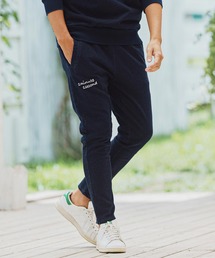 mp12659-heavy weight knit denim pants with print スピンドルパンツ