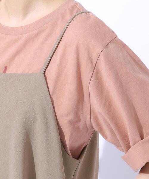 SHOO・LA・RUE（シューラルー）の「【高レビュー/洗える】ポケット付きが嬉しい フレアキャミワンピース（ワンピース・レディース・ブラック/チャコールグレー/キャメル・04/02/03）」の18枚目の写真