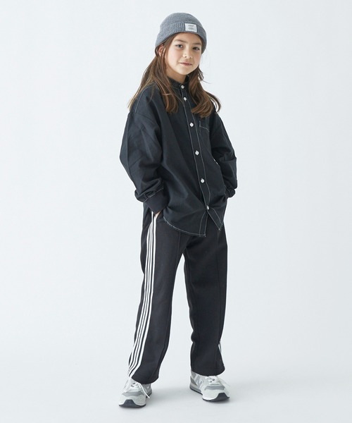 GENERATOR(ジェネレーター)の「GENERATOR/ジェネレーター バンドカラーシャツ(シャツ/ブラウス・キッズ・ベージュ/アイボリー/ブラック・M/L/XL)」の6枚目の写真