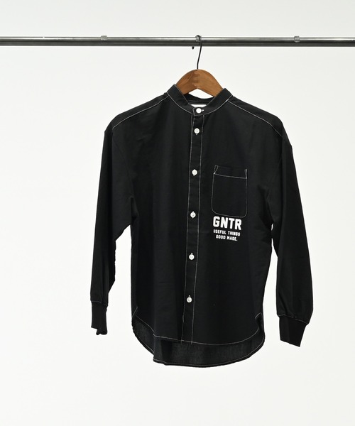 GENERATOR(ジェネレーター)の「GENERATOR/ジェネレーター バンドカラーシャツ(シャツ/ブラウス・キッズ・ベージュ/アイボリー/ブラック・M/L/XL)」の10枚目の写真