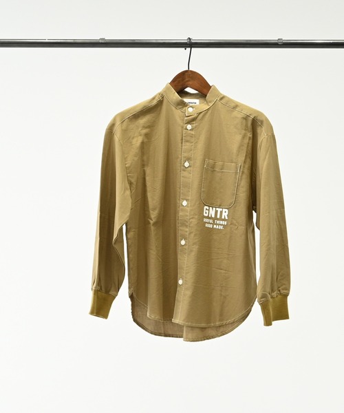 GENERATOR(ジェネレーター)の「GENERATOR/ジェネレーター バンドカラーシャツ(シャツ/ブラウス・キッズ・ベージュ/アイボリー/ブラック・M/L/XL)」の11枚目の写真