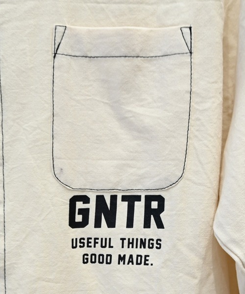 GENERATOR(ジェネレーター)の「GENERATOR/ジェネレーター バンドカラーシャツ(シャツ/ブラウス・キッズ・ベージュ/アイボリー/ブラック・M/L/XL)」の13枚目の写真