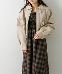 OLIVE des OLIVE | 【S/Mサイズ展開】ウエストシャーリングワンピース(ワンピース)